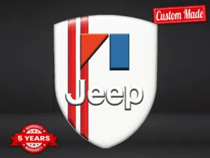 Jeep Doming Autoschilder Sportlich Hochwertig Pro